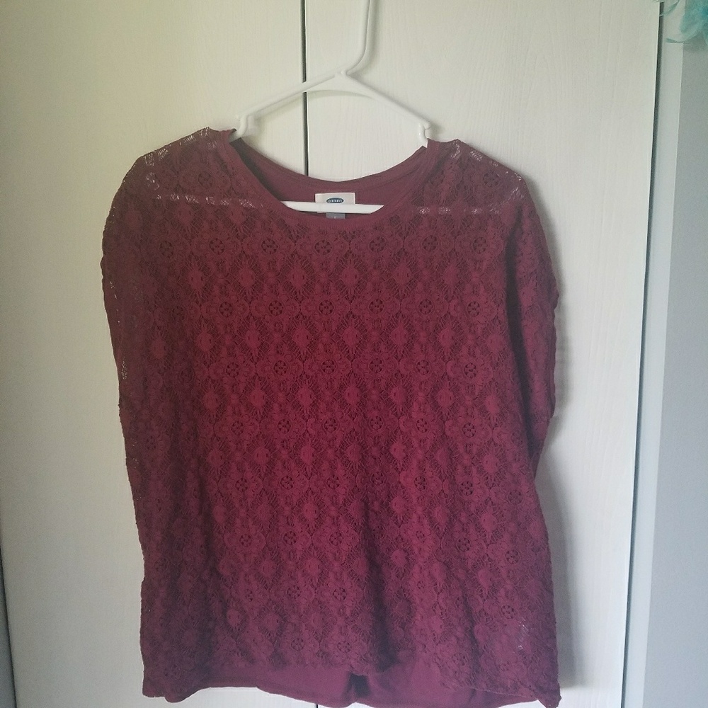 Lace Front Top